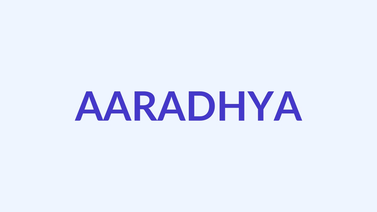 Aaradhya: Jain Baby Name Meaning Worshipped and Adored