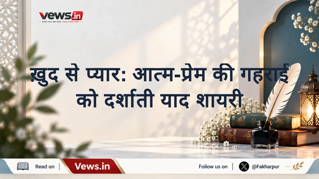 ख़ुद से प्यार: आत्म-प्रेम की गहराई को दर्शाती याद शायरी